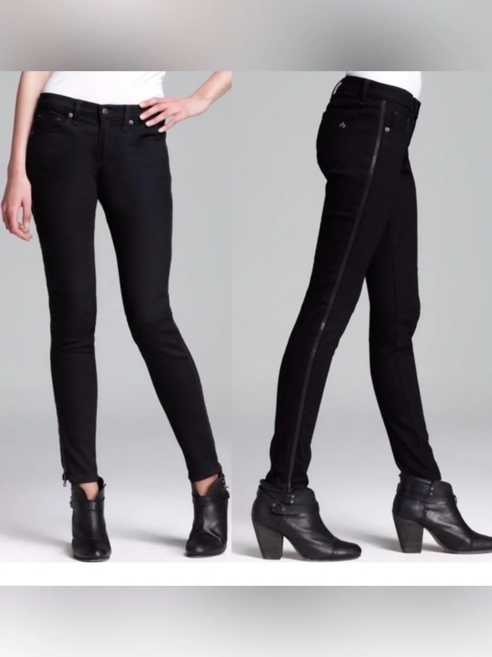 rag & bone washed black